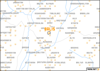 map of Bālis