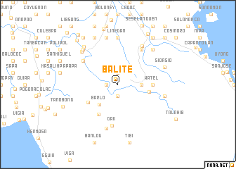 map of Balite