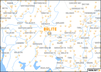 map of Balite