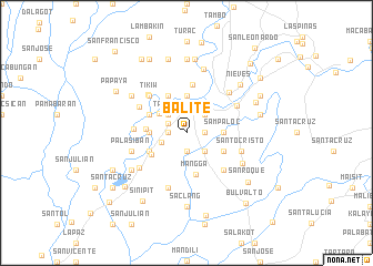 map of Balite