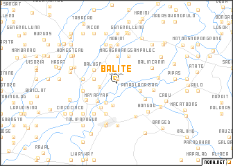 map of Balite