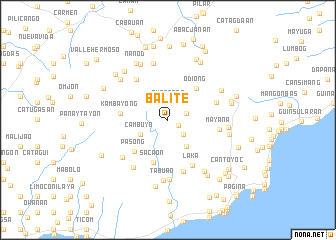 map of Balite