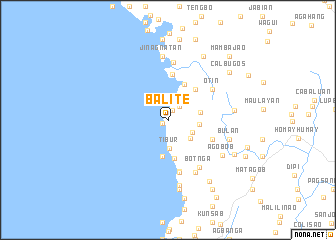 map of Balite