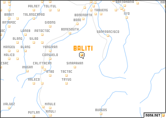 map of Baliti