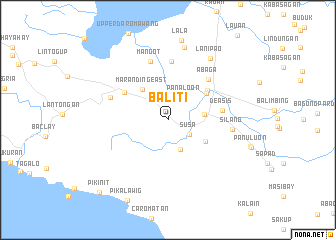 map of Baliti