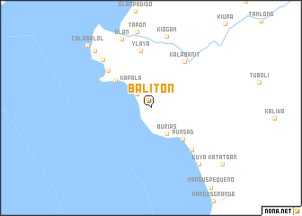 map of Baliton