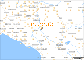 map of Baliuag Nuevo