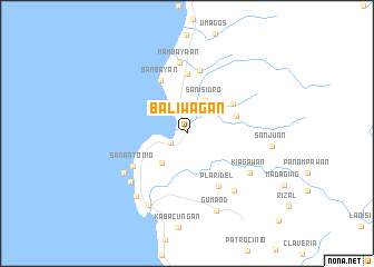 map of Baliwagan