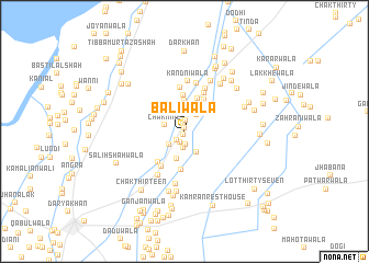 map of Baliwāla