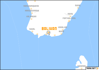 map of Baliwan