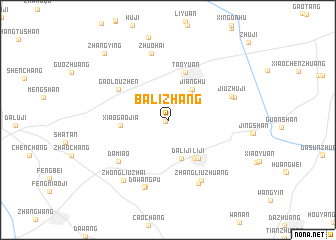 map of Balizhang