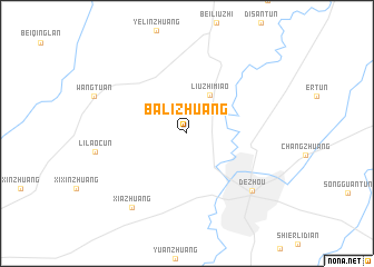 map of Balizhuang