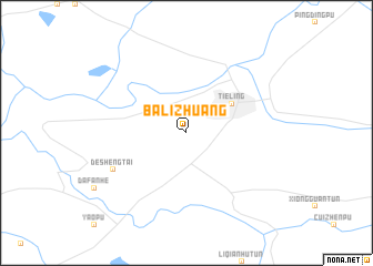 map of Balizhuang