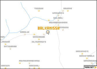 map of Balkamissa