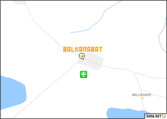 map of Balkanabat