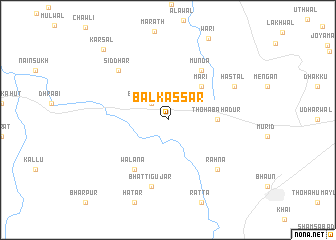 map of Balkassar