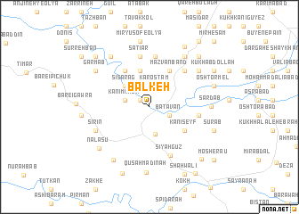 map of Balkeh