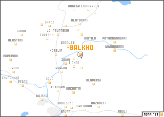 map of Balkho