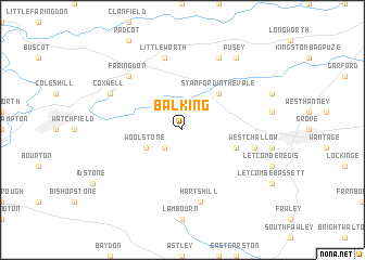 map of Balking