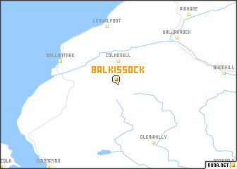 map of Balkissock