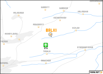 map of Balki