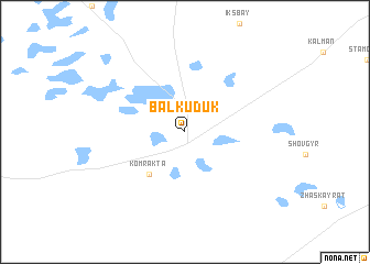 map of Balkuduk