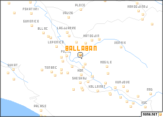 map of Ballaban