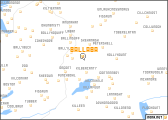 map of Ballaba