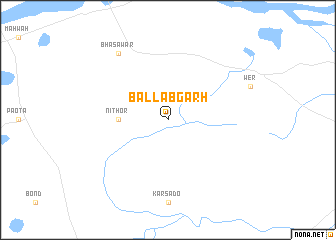 map of Ballabgarh