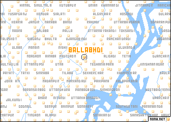 map of Ballabhdi