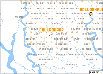 map of Ballabhpur