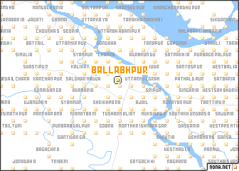 map of Ballabhpur