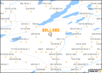 map of Ballabo