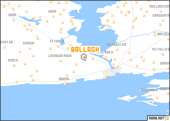 map of Ballagh