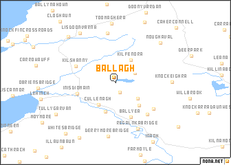 map of Ballagh