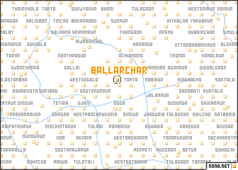 map of Ballār Char