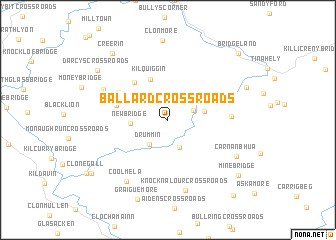 map of Ballard Cross Roads