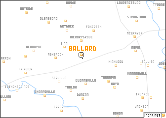 map of Ballard