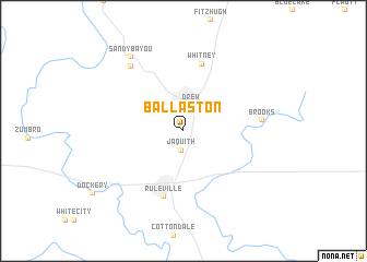 map of Ballaston