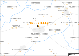 map of Ballatelep