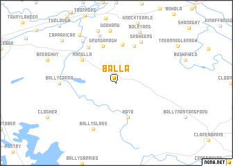 map of Balla