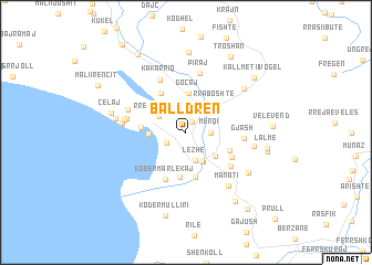 map of Balldren