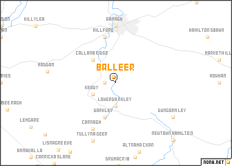 map of Balleer