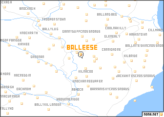 map of Balleese