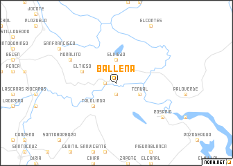 map of Ballena