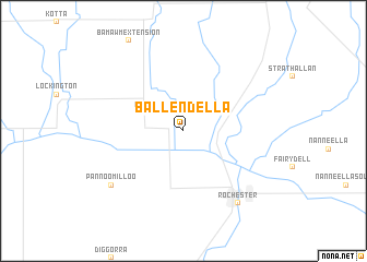 map of Ballendella