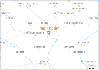 map of Ballerías