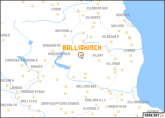 map of Balliahinch