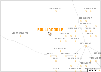 map of Balli Doogle