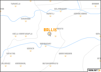 map of Ballık